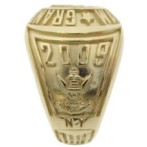 Custom Past Grand Master PHA ring in 14k yellow gold.