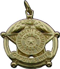 Custom Round 5 Point Silver Star Badge