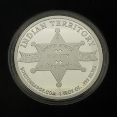 Deputy US Marshal Bass Reeves 1 oz. silver proof coin, limited edition, serial numbered