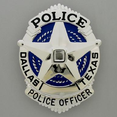 Dallas, TX Police badge